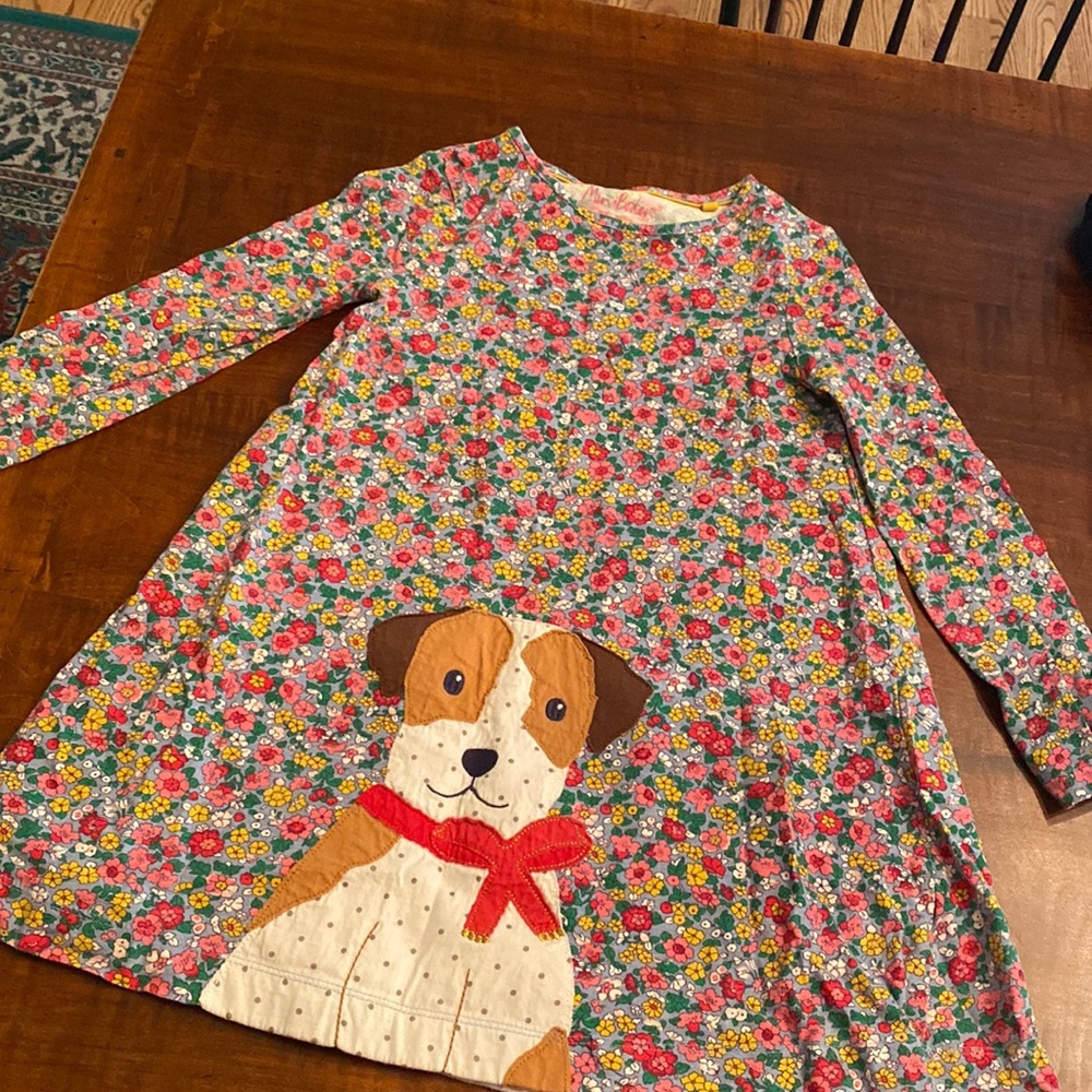 Puppy dog Mini Boden girls dress